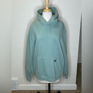 Troll Co Dirty Hands Clean Money Green Hoodie Women's Size L Sweatshirt